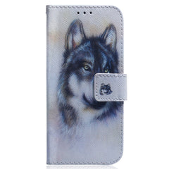 Coloured Drawing Flip Leather Phone Case