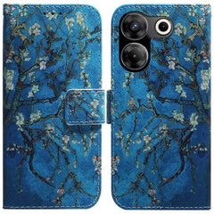 Coloured Drawing Flip Leather Phone Case