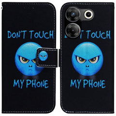 Coloured Drawing Flip Leather Phone Case