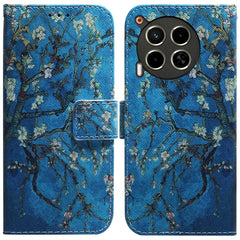 Coloured Drawing Flip Leather Phone Case, For Tecno Camon 30 4G / 30 5G CL6 CL7, For Tecno Spark 20 Pro+ 4G, For Tecno Spark 20 Pro