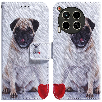 Coloured Drawing Flip Leather Phone Case, For Tecno Camon 30 Pro CL8, For Tecno Camon 30 4G / 30 5G CL6 CL7