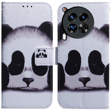 Coloured Drawing Flip Leather Phone Case, For Tecno Spark Go 1 / Pop 9 Pro, For Tecno Camon 30 Premier 5G