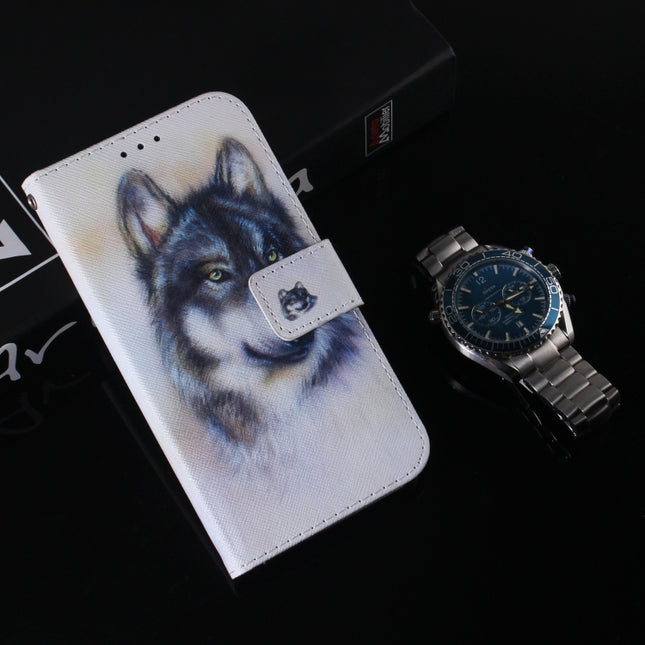 Coloured Drawing Flip Leather Phone Case, For Tecno Camon 30 Pro CL8, For Tecno Camon 30 4G / 30 5G CL6 CL7