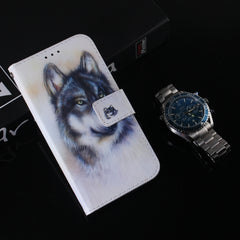 Coloured Drawing Flip Leather Phone Case