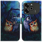 For Tecno Pova 6 Pro / Pova 6 / Oil Painting Owl