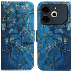 Coloured Drawing Flip Leather Phone Case, For Tecno Pova 6 Neo, For Tecno Pova 6 Pro / Pova 6, For Tecno Camon 30 Pro CL8