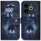 For Tecno Pova 6 Neo / Wolf and Dog
