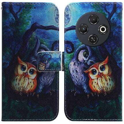 Coloured Drawing Flip Leather Phone Case, For Tecno Camon 30S / Camon 30S Pro, For Tecno Spark 30C