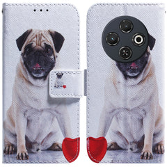 Coloured Drawing Flip Leather Phone Case, For Tecno Spark 30C, For Tecno Spark Go 1 / Pop 9 Pro, For Tecno Camon 30 Premier 5G