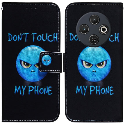 Coloured Drawing Flip Leather Phone Case, For Tecno Camon 30S / Camon 30S Pro, For Tecno Spark 30C