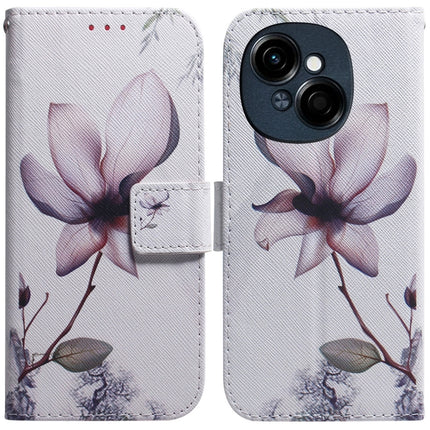 Coloured Drawing Flip Leather Phone Case, For Tecno Spark Go 1 / Pop 9 Pro, For Tecno Camon 30 Premier 5G