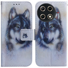 Coloured Drawing Flip Leather Phone Case