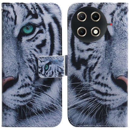 Coloured Drawing Flip Leather Phone Case, For Tecno Camon 30S / Camon 30S Pro, For Tecno Spark 30C