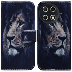 Coloured Drawing Flip Leather Phone Case