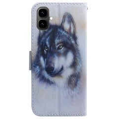 Coloured Drawing Flip Leather Phone Case