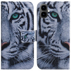Coloured Drawing Flip Leather Phone Case