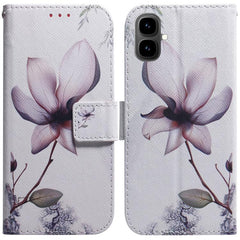 Coloured Drawing Flip Leather Phone Case