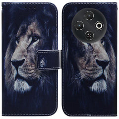 Coloured Drawing Flip Leather Phone Case