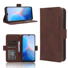 Skin Feel Calf Texture Card Slots Leather Phone Case, For Tecno Camon 20 Pro 5G, For Tecno Camon 20 Pro
