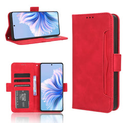 Skin Feel Calf Texture Card Slots Leather Phone Case, For Tecno Pova 5 Pro, For Tecno Pova Neo 3, For Tenco Pova 5 4G, For Tecno Camon 20 Premier 5G