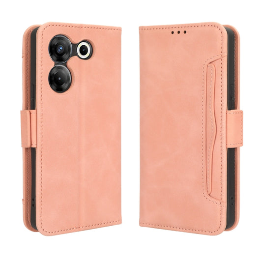 Skin Feel Calf Texture Card Slots Leather Phone Case, For Tecno Camon 20 Pro 5G, For Tecno Camon 20 Pro