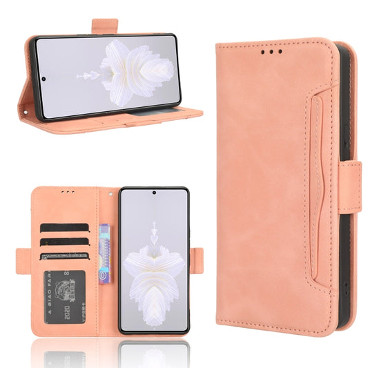 Skin Feel Calf Texture Card Slots Leather Phone Case, For Tecno Camon 20 Pro 5G, For Tecno Camon 20 Pro