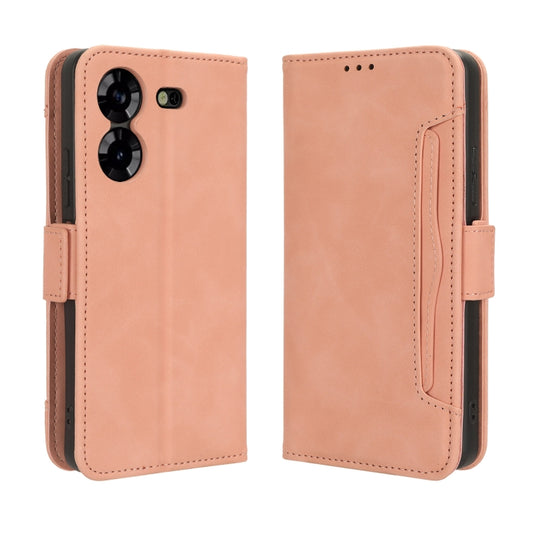 Skin Feel Calf Texture Card Slots Leather Phone Case, For Tenco Pova 5 4G, For Tecno Camon 20 Premier 5G, For Tecno Camon 20 Pro 5G, For Tecno Camon 20 Pro