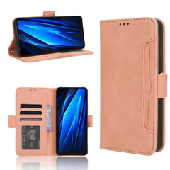 Skin Feel Calf Texture Card Slots Leather Phone Case, For Tecno Pova 5 Pro, For Tecno Pova Neo 3, For Tenco Pova 5 4G, For Tecno Camon 20 Premier 5G