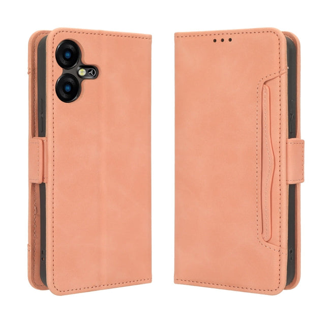 Skin Feel Calf Texture Card Slots Leather Phone Case, For Tecno Pova Neo 3, For Tenco Pova 5 4G, For Tecno Camon 20 Premier 5G, For Tecno Camon 20 Pro 5G