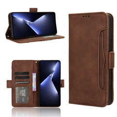 Skin Feel Calf Texture Card Slots Leather Phone Case, For Tecno Pova 5 Pro, For Tecno Pova Neo 3, For Tenco Pova 5 4G, For Tecno Camon 20 Premier 5G