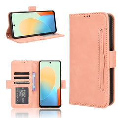 Skin Feel Calf Texture Card Slots Leather Phone Case, For Tecno Spark 20 Pro+ 4G KJ7, For Tecno Spark 20 Pro 4G KJ6, For Tecno Spark Go 2024 / Spark 20C, For Tecno Spark 20 4G KJ5