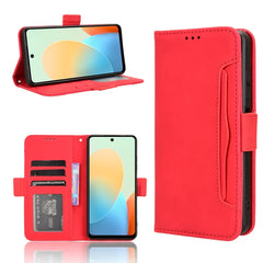 Skin Feel Calf Texture Card Slots Leather Phone Case, For Tecno Pova 6 Pro 5G, For Tecno Spark 20 Pro+ 4G KJ7, For Tecno Spark 20 Pro 4G KJ6, For Tecno Spark Go 2024 / Spark 20C, For Tecno Spark 20 4G KJ5, For Tecno Pova 5 Pro