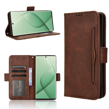 Skin Feel Calf Texture Card Slots Leather Phone Case, For Tecno Camon 30 Pro 5G, For Tecno Camon 30 5G / 4G, For Tecno Pova 6 Pro 5G, For Tecno Spark 20 Pro+ 4G KJ7