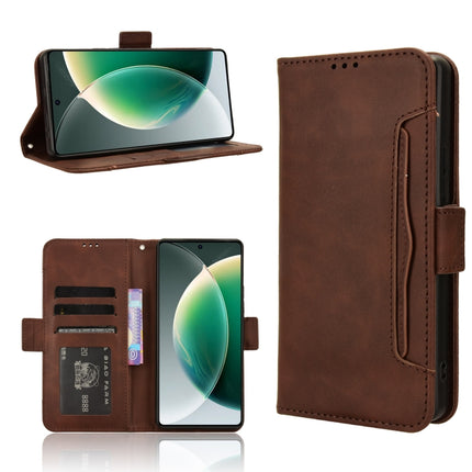 Skin Feel Calf Texture Card Slots Leather Phone Case, For Tecno Pova 6 Neo 4G, For Tecno Pova 6 4G, For Tecno Camon 30 Pro 5G, For Tecno Camon 30 5G / 4G