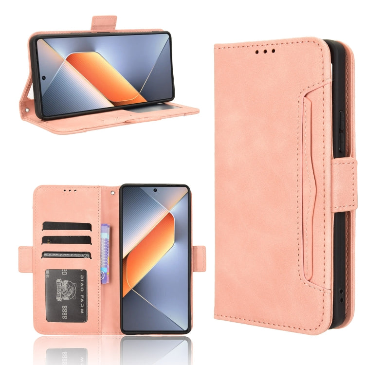Skin Feel Calf Texture Card Slots Leather Phone Case, For Tecno Pova 6 4G, For Tecno Camon 30 Pro 5G, For Tecno Camon 30 5G / 4G, For Tecno Pova 6 Pro 5G