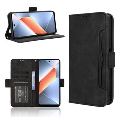 Skin Feel Calf Texture Card Slots Leather Phone Case