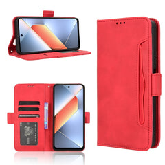 Skin Feel Calf Texture Card Slots Leather Phone Case