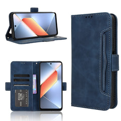 Skin Feel Calf Texture Card Slots Leather Phone Case