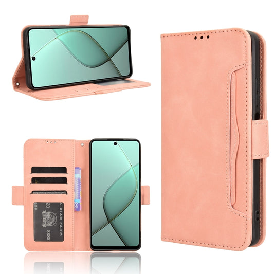 Skin Feel Calf Texture Card Slots Leather Phone Case, For Tecno Spark 20 Pro 5G, For Tecno Camon 30 Premier 5G, For Tecno Pova 6 Neo 4G, For Tecno Pova 6 4G, For Tecno Camon 30 Pro 5G, For Tecno Camon 30 5G / 4G