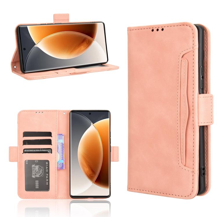 Skin Feel Calf Texture Card Slots Leather Phone Case, For Tecno Camon 30S 4G / 30S Pro 4G, For Tecno Pova 6 Neo 5G / Spark 30 5G, For Tecno Spark 30 Pro 4G, For Tecno Spark 30 4G, For Tecno Spark Go 1 / Pop 9 / Spark Go 2025, For Tecno Spark 30C 4G