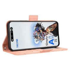 Skin Feel Calf Texture Card Slots Leather Phone Case, For Tecno Pova 6 Neo 5G / Spark 30 5G, For Tecno Spark 30 Pro 4G, For Tecno Spark 30 4G, For Tecno Spark Go 1 / Pop 9 / Spark Go 2025