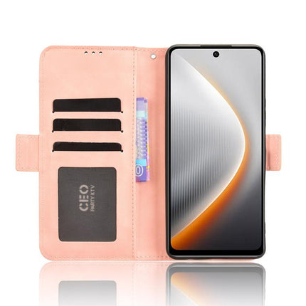 Skin Feel Calf Texture Card Slots Leather Phone Case, For Tecno Pova 7 4G, For Tecno Spark Go 2 4G, For Tecno Pova Curve 5G, For Tecno Camon 40 Pro 4G / 5G