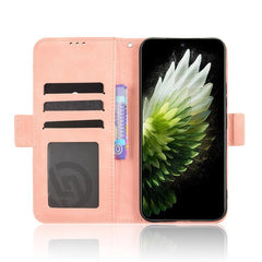 Skin Feel Calf Texture Card Slots Leather Phone Case