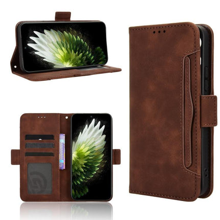 Skin Feel Calf Texture Card Slots Leather Phone Case, For Tecno Spark 40 Pro+ 4G, For Tecno Spark 40 Pro 4G, For Tecno Spark 40 4G, For Tecno Pova 7 Ultra 5G
