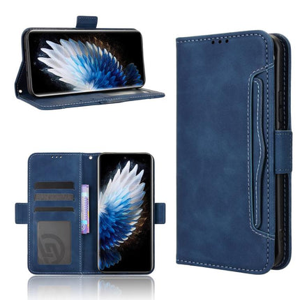 Skin Feel Calf Texture Card Slots Leather Phone Case, For Tecno Spark 40 Pro+ 4G, For Tecno Spark 40 Pro 4G, For Tecno Spark 40 4G, For Tecno Pova 7 Ultra 5G