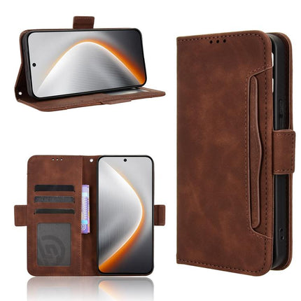 Skin Feel Calf Texture Card Slots Leather Phone Case, For Tecno Spark 40 Pro+ 4G, For Tecno Spark 40 Pro 4G, For Tecno Spark 40 4G, For Tecno Pova 7 Ultra 5G
