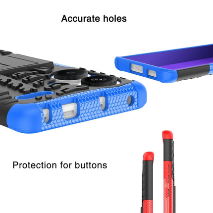 Tire Texture TPU + PC Phone Case with Holder, For Xiaomi Redmi Note 13 Pro+ 5G, For Xiaomi Redmi Note 13 Pro 5G Global, For Xiaomi Redmi 12 4G, For Xiaomi Redmi Note 12S / 11S / 11, For Xiaomi Redmi Note 12 4G Global