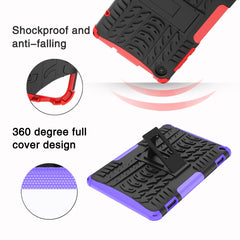 Tire Texture TPU + PC Tablet Case with Holder, For Lenovo Tab M8 4th Gen