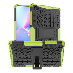 Tire Texture TPU + PC Tablet Case with Holder, For Lenovo Tab M8 4th Gen