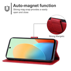 Leather Phone Case, For Tecno Pop 8, For Tecno Pova 5 Pro, For Tecno Pova Neo 3, For Tecno Pova 5 4G, For Tecno Camon 18T